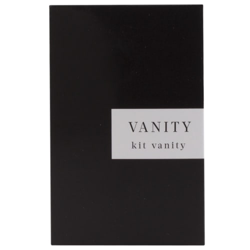 Tuxedo Vanity Kit, Carton, Black